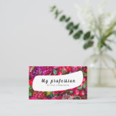 夏の花名刺 名刺 (スタンド正面)