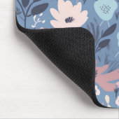 夏の花抽象芸術 マウスパッド (コーナー)