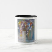 夏の花束のコーヒー・マグ マグカップ (中央)