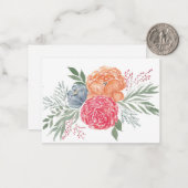 夏の花束ノートカード ノートカード (正面/裏面インサイチュ)