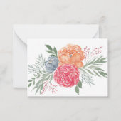 夏の花束ノートカード ノートカード (正面)