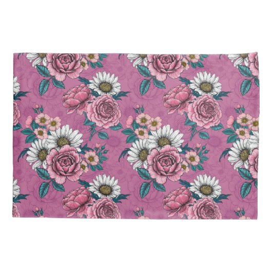 夏の花束2 枕カバー (裏面)