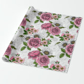 夏の花束 ラッピングペーパー (アンロールド)