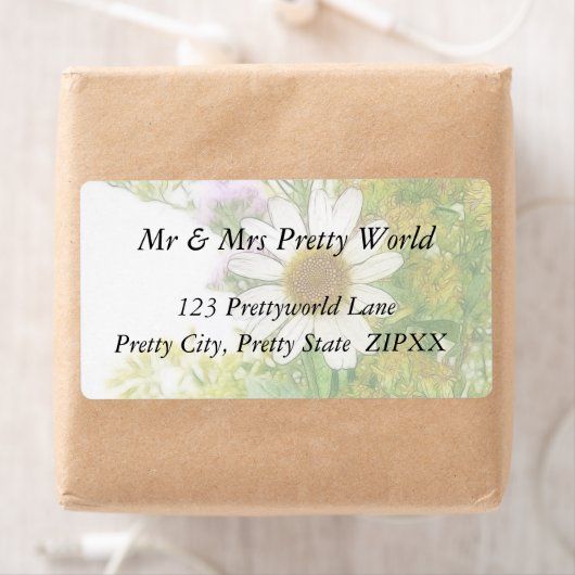 夏の花束 ラベル (インサイチュ)