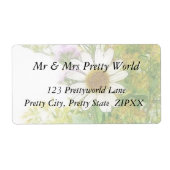 夏の花束 ラベル (正面)