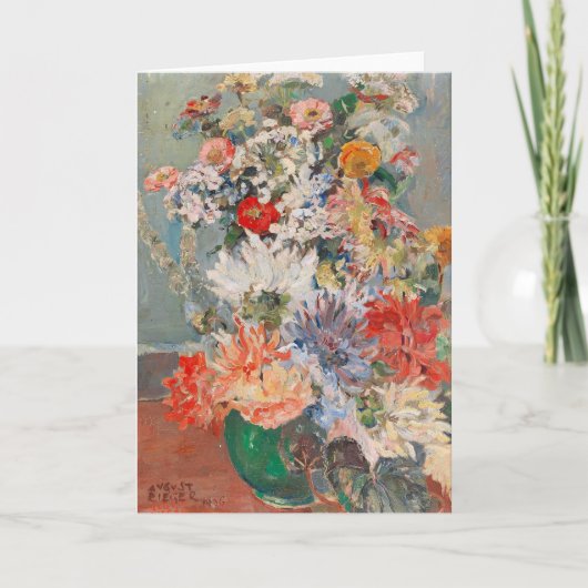 夏の花束 | リーガー威厳がある カード (正面)