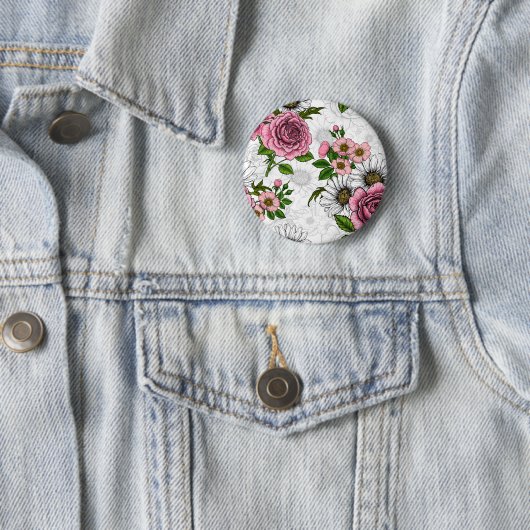 夏の花束 缶バッジ (インサイチュ)