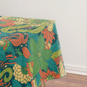 夏の花柄パターン テーブルクロス (インサイチュ)