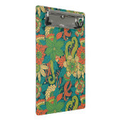 夏の花柄パターン ミニクリップボード (アングル)