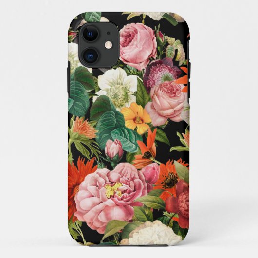夏の花柄 Case-Mate iPhoneケース (裏面)
