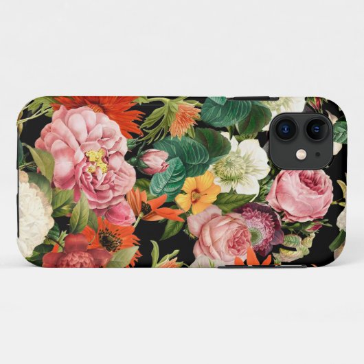 夏の花柄 Case-Mate iPhoneケース (裏面(横))