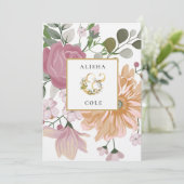 夏の花結婚の 招待状 (スタンド正面)