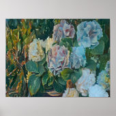 夏の花絵を描の ポスター (正面)