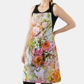 夏の花背景花束 エプロン (インサイチュ)