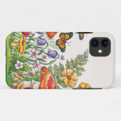 夏の花電話ケース Case-Mate iPhoneケース (裏面(横))