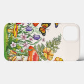 夏の花電話ケース Case-Mate iPhoneケース (裏面 (横))