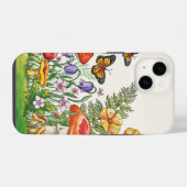 夏の花電話ケース iPhoneケース (裏面横)