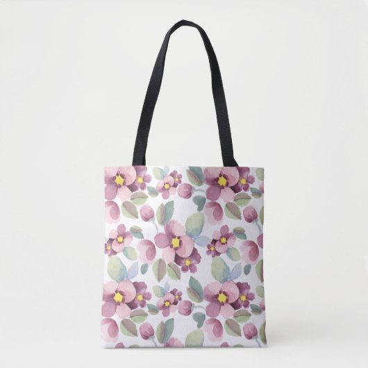 夏の花1 トートバッグ (正面)