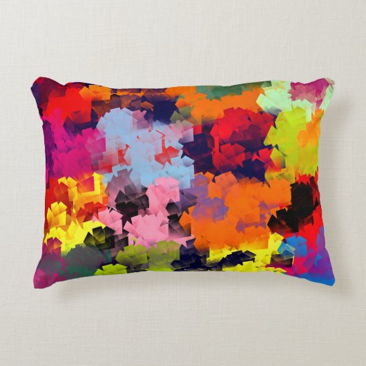 夏の花 アクセントクッション (正面)