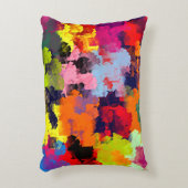 夏の花 アクセントクッション (正面(垂直))