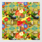 夏の花 ウィンドウサイン (シート)