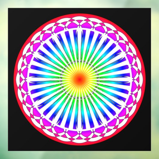 夏の花 ウィンドウサイン (シート3)