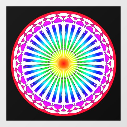 夏の花 ウィンドウサイン (シート)