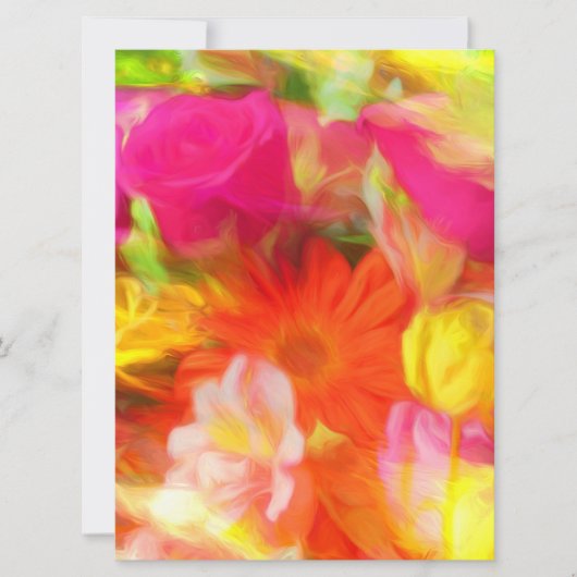 夏の花 カード (正面)