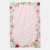 夏の花 キッチンタオル (縦)