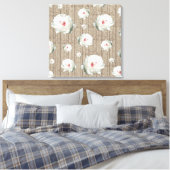 夏の花 キャンバスプリント (インサイチュ (寝室))