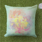 夏の花 クッション (芝生)