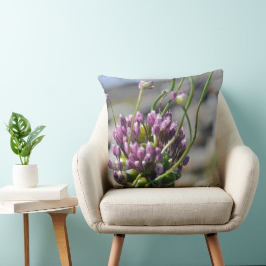 夏の花 クッション (椅子)