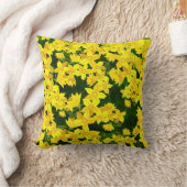 夏の花 クッション (ブランケット)