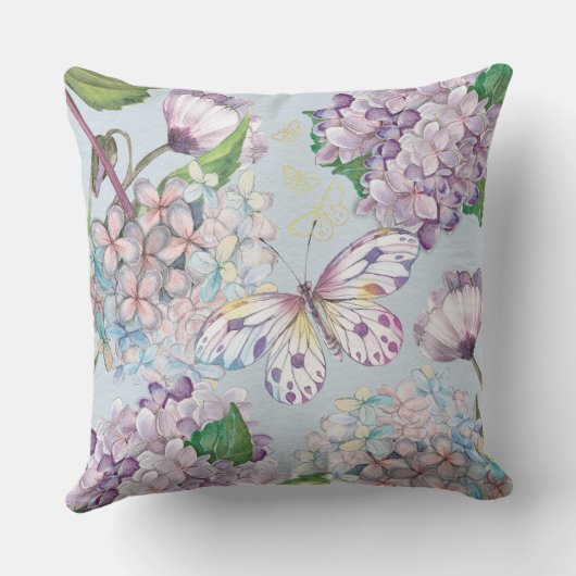 夏の花 クッション (裏面)