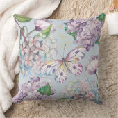 夏の花 クッション (ブランケット)