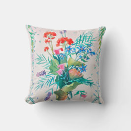 夏の花 クッション