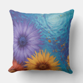 夏の花 クッション