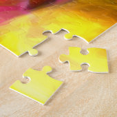 夏の花 ジグソーパズル (側面)