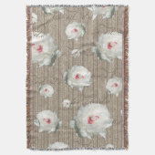 夏の花 スローブランケット (正面縦)