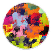 夏の花 セラミックノブ (正面)