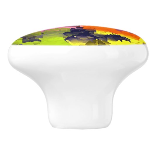 夏の花 セラミックノブ (側面)