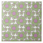 夏の花 タイル (正面)