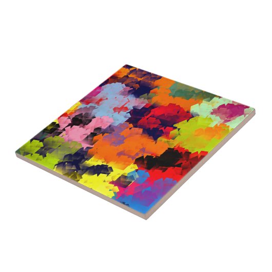 夏の花 タイル (側面)