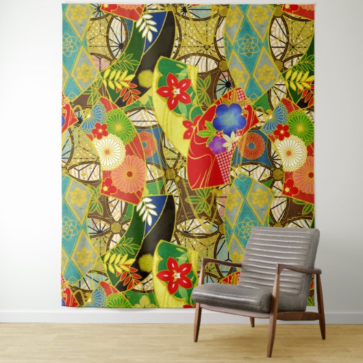 夏の花 タペストリー (インサイチュ)