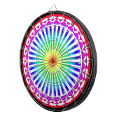 夏の花 ダーツボード (正面右)