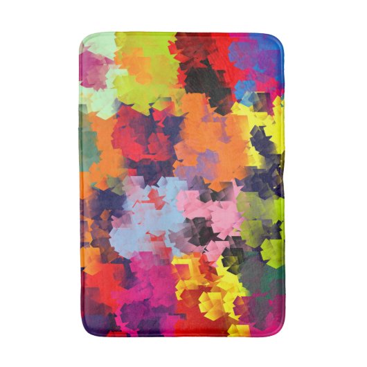 夏の花 バスマット (正面縦)