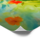 夏の花 ポスター (角)