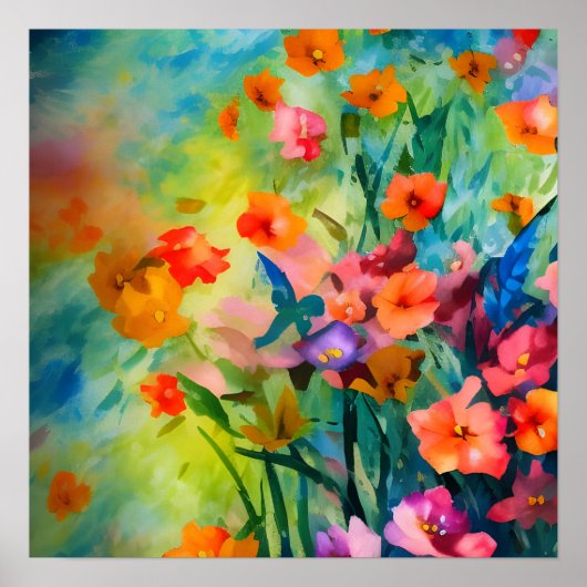 夏の花 ポスター (正面)