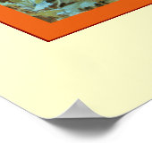 夏の花 ポスター (角)