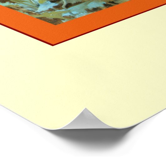 夏の花 ポスター (角)